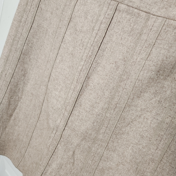 NWT Merona Wool Blend A-Line Heather Lined Skirt  Size 14 - Picture 6 of 6